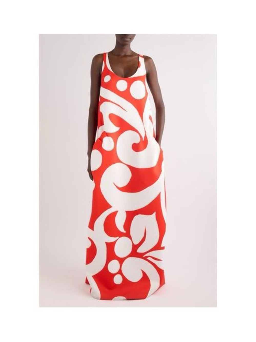 Dries Van Noten
Drazero Giant Swirl Print Scuba
Knit Trapeze Dress size 8.
